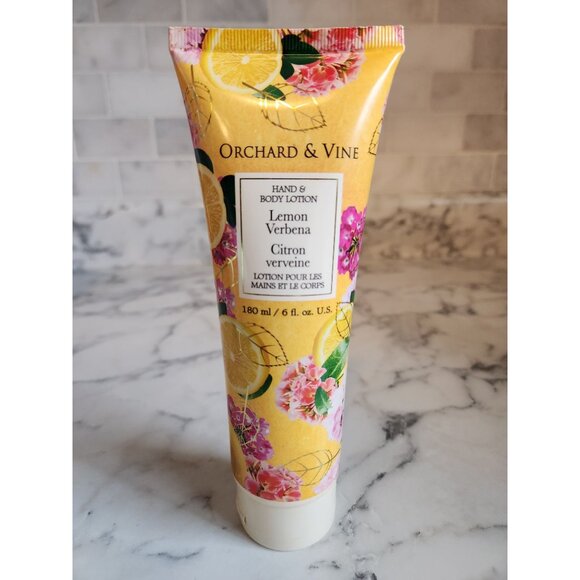 Orchard & Vine Lemon Verbena Hand & Body Lotion 6 Fl Oz Sealed Tube - Picture 1 of 6